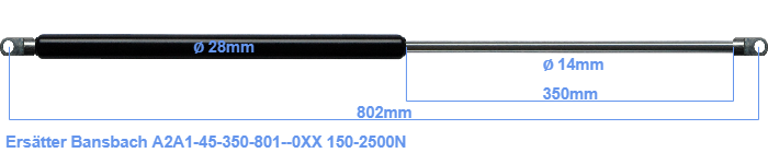 Bansbach A2A1-45-350-801--0XX
