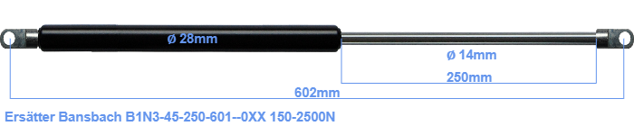 Bansbach B1N3-45-250-601--0XX