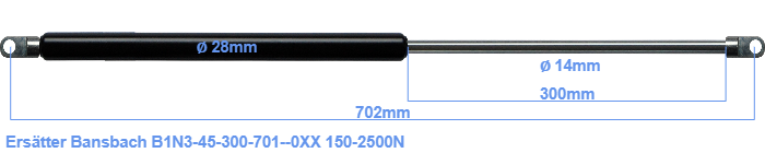 Bansbach B1N3-45-300-701--0XX