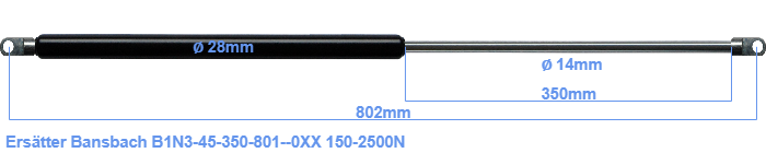 Bansbach B1N3-45-350-801--0XX