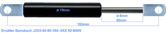 Bansbach J2X3-40-50-184--0XX