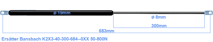 Bansbach K2X3-40-300-684--0XX