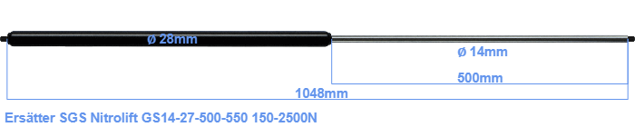 SGS Nitrolift GS14-27-500-550