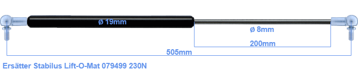 Stabilus Lift-O-Mat 079499