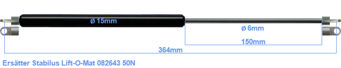 Stabilus Lift-O-Mat 082643