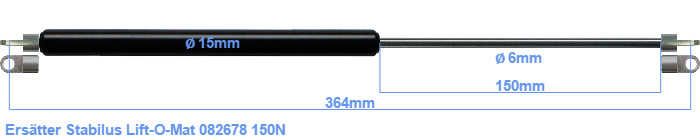 Stabilus Lift-O-Mat 082678