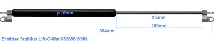 Stabilus Lift-O-Mat 082686