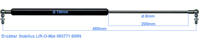 Stabilus Lift-O-Mat 083771