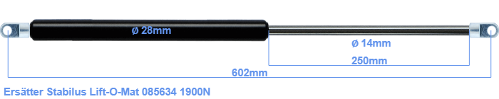 Stabilus Lift-O-Mat 085634