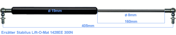Stabilus Lift-O-Mat 1428EE
