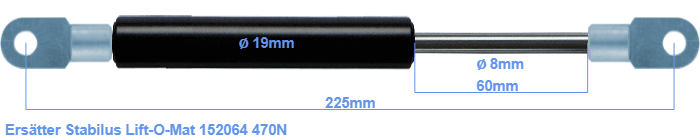 Stabilus Lift-O-Mat 152064