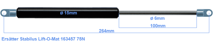 Stabilus Lift-O-Mat 163457