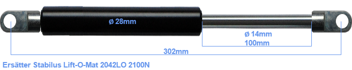 Stabilus Lift-O-Mat 2042LO