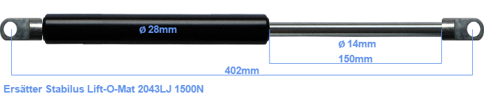 Stabilus Lift-O-Mat 2043LJ