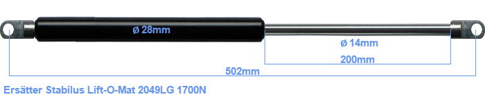 Stabilus Lift-O-Mat 2049LG