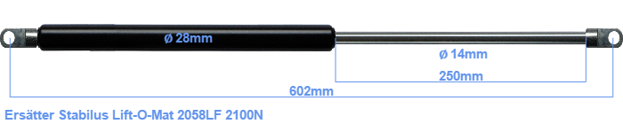 Stabilus Lift-O-Mat 2058LF