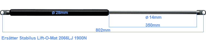 Stabilus Lift-O-Mat 2066LJ
