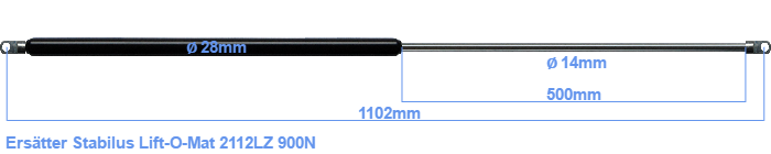 Stabilus Lift-O-Mat 2112LZ