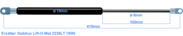 Stabilus Lift-O-Mat 2226LT
