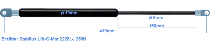 Stabilus Lift-O-Mat 2228LJ