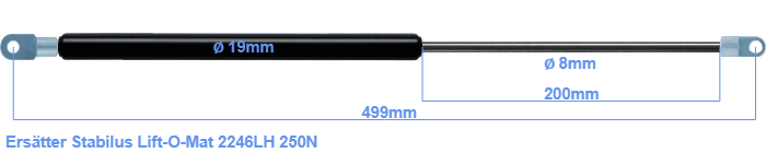 Stabilus Lift-O-Mat 2246LH