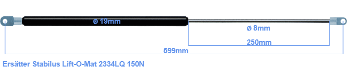 Stabilus Lift-O-Mat 2334LQ