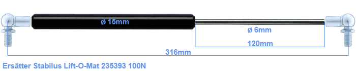 Stabilus Lift-O-Mat 235393