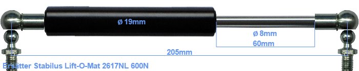 Stabilus Lift-O-Mat 2617NL