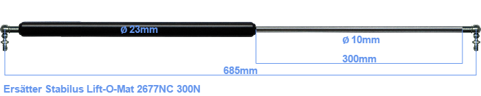 Stabilus Lift-O-Mat 2677NC