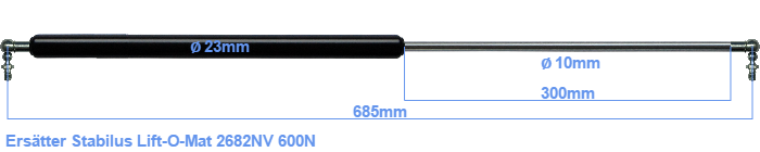 Stabilus Lift-O-Mat 2682NV