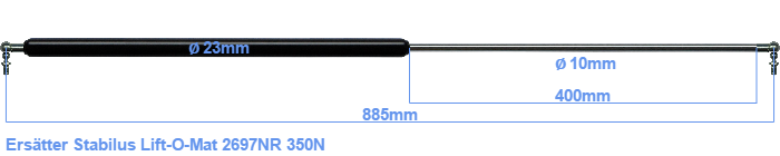 Stabilus Lift-O-Mat 2697NR