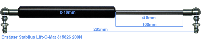 Stabilus Lift-O-Mat 315826