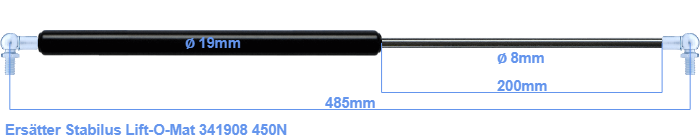 Stabilus Lift-O-Mat 341908
