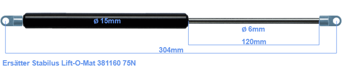 Stabilus Lift-O-Mat 381160