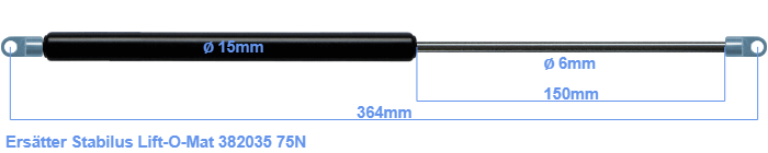 Stabilus Lift-O-Mat 382035