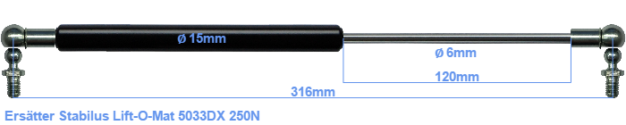 Stabilus Lift-O-Mat 5033DX