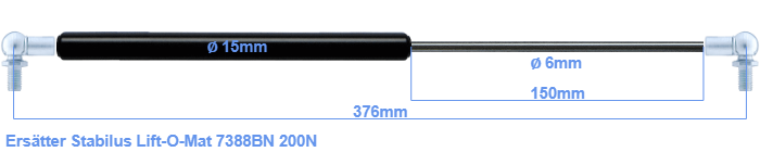 Stabilus Lift-O-Mat 7388BN