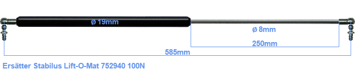 Stabilus Lift-O-Mat 752940