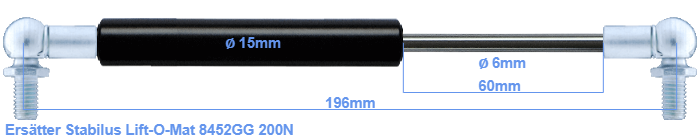 Stabilus Lift-O-Mat 8452GG