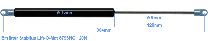 Stabilus Lift-O-Mat 8793HG