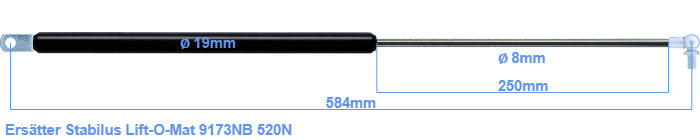 Stabilus Lift-O-Mat 9173NB