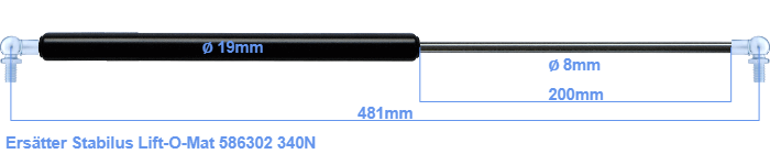 Stabilus Lift-O-Mat 586302