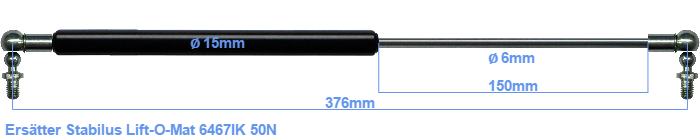 Stabilus Lift-O-Mat 6467IK